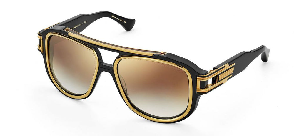 
                
                    Load image into Gallery viewer, GRANDMASTER-SIX - BLACK/ YELLOW GOLD - BROWN
                
            